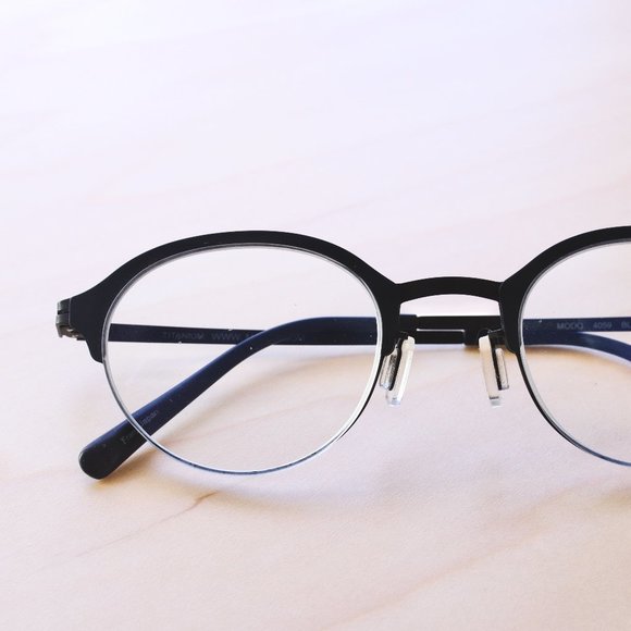 MODO 4059 SEMI RIMLESS TITANIUM EYEGLASS FRAMES - Picture 1 of 3